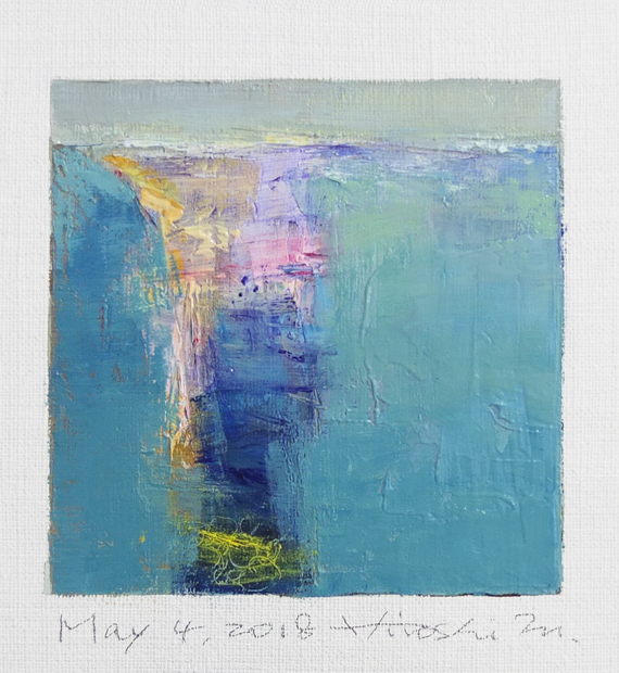 hiroshi matsumoto 9x9 paintings
