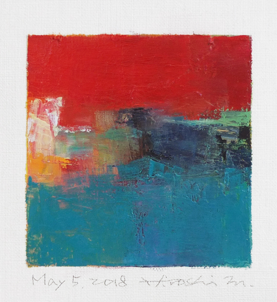 hiroshi matsumoto 9x9 paintings