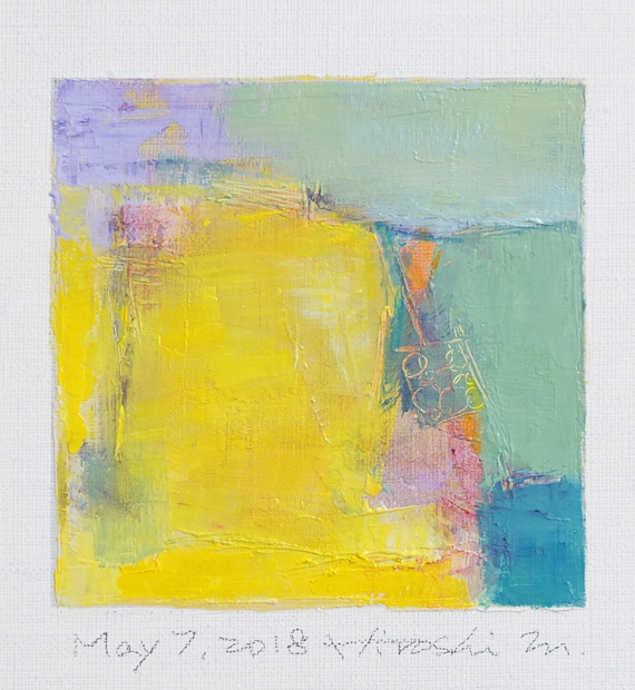 hiroshi matsumoto 9x9 paintings