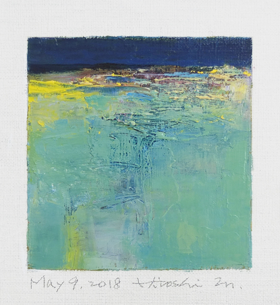 hiroshi matsumoto 9x9 paintings