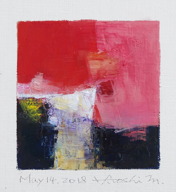 hiroshi matsumoto 9x9 paintings