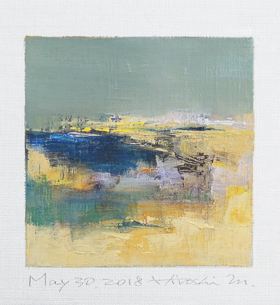 hiroshi matsumoto 9x9 paintings