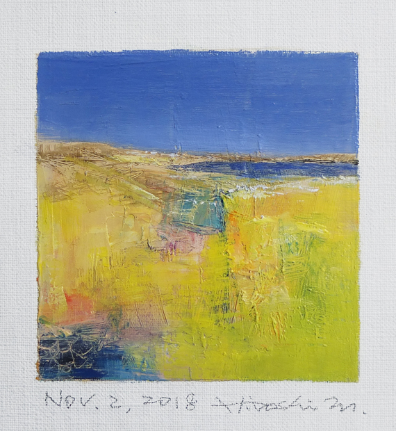 hiroshi matsumoto 9x9 paintings