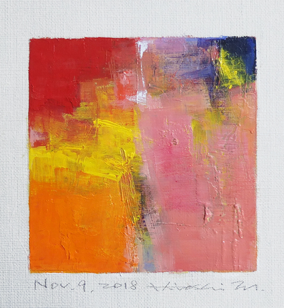 hiroshi matsumoto 9x9 paintings