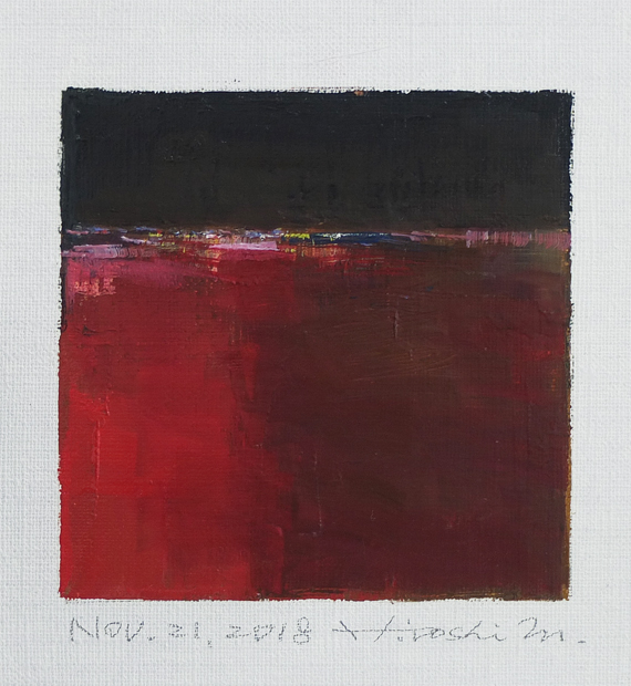 hiroshi matsumoto 9x9 paintings