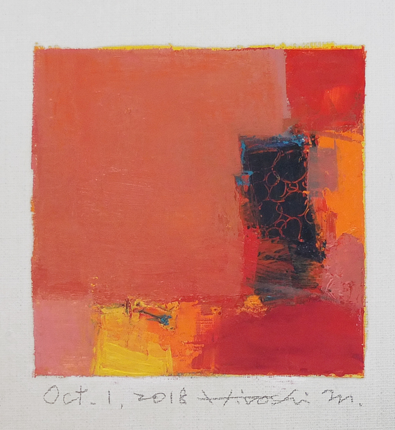 hiroshi matsumoto 9x9 paintings
