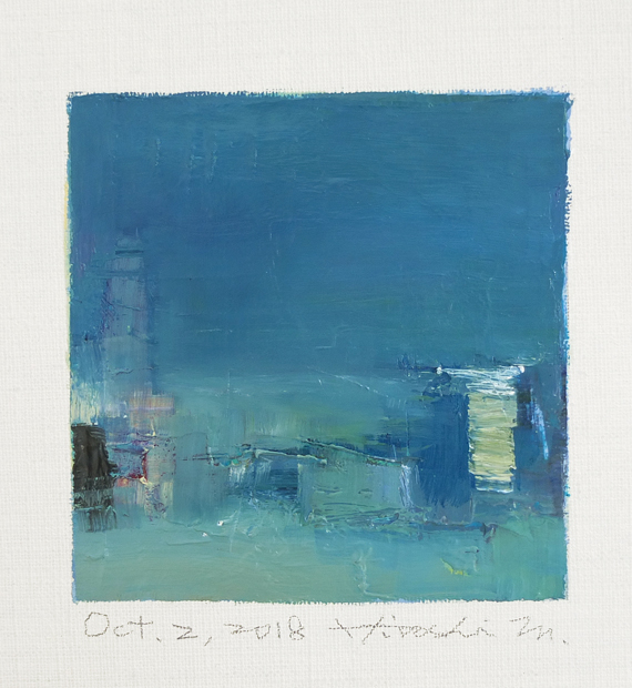 hiroshi matsumoto 9x9 paintings