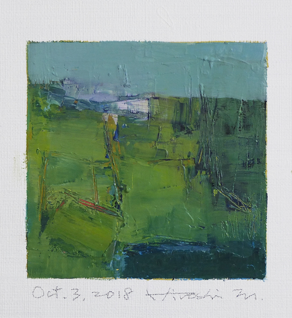 hiroshi matsumoto 9x9 paintings