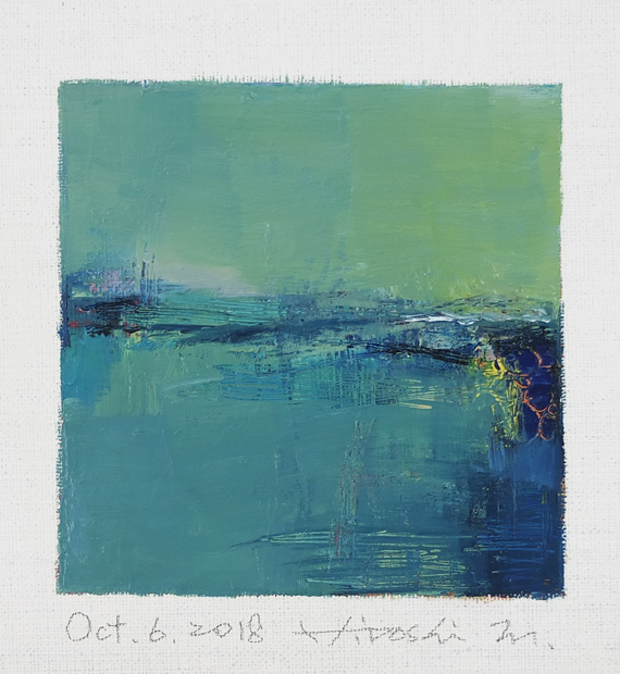 hiroshi matsumoto 9x9 paintings