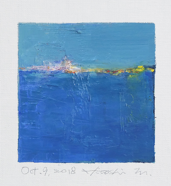 hiroshi matsumoto 9x9 paintings