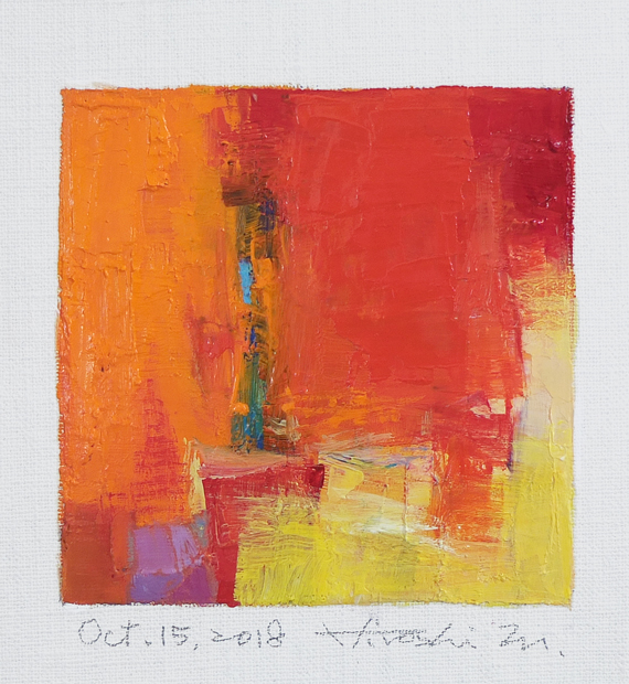 hiroshi matsumoto 9x9 paintings