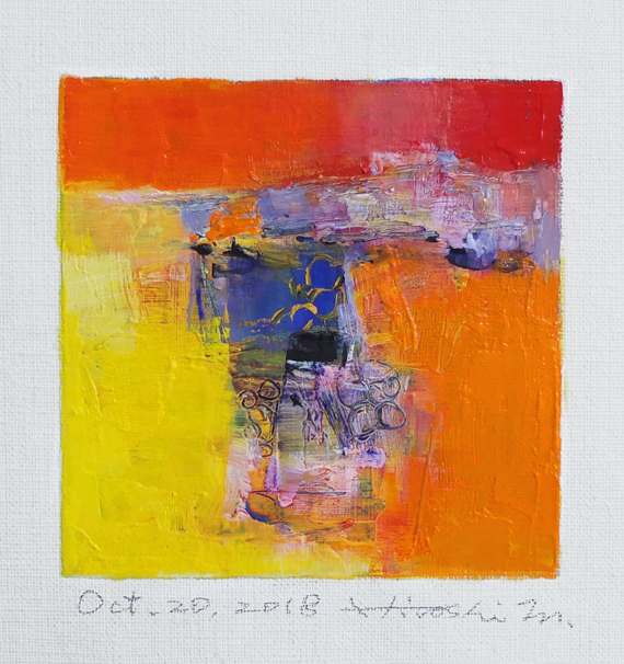 hiroshi matsumoto 9x9 paintings