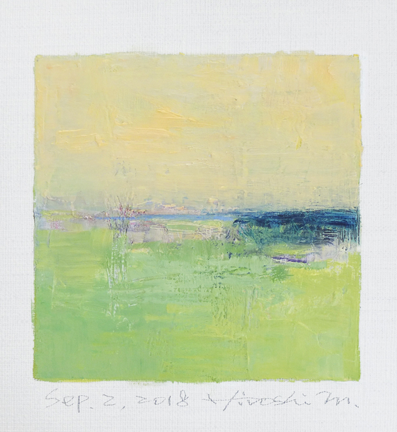 hiroshi matsumoto 9x9 paintings