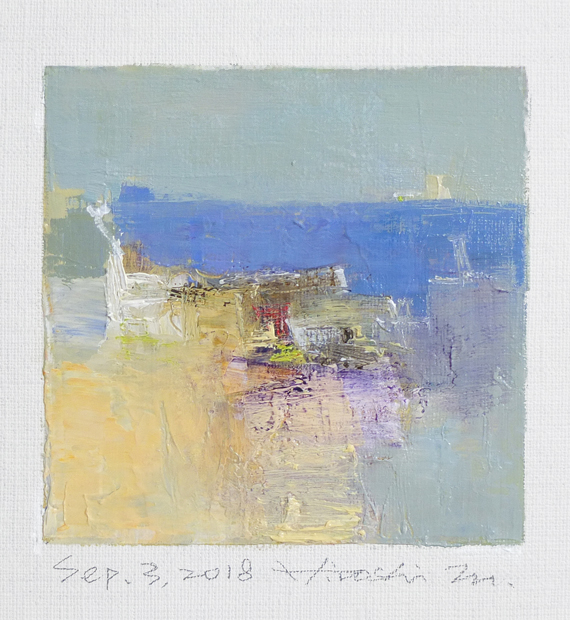 hiroshi matsumoto 9x9 paintings