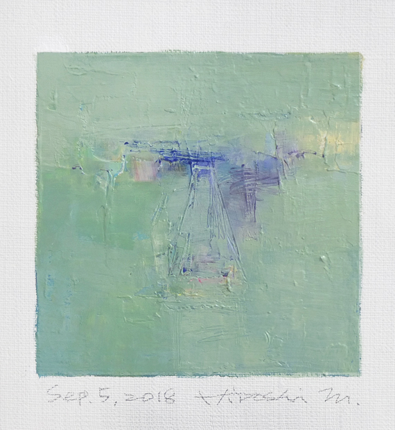 hiroshi matsumoto 9x9 paintings