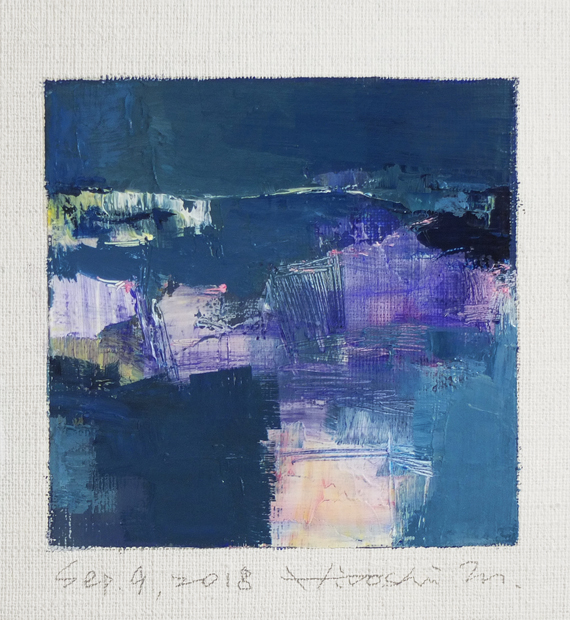 hiroshi matsumoto 9x9 paintings
