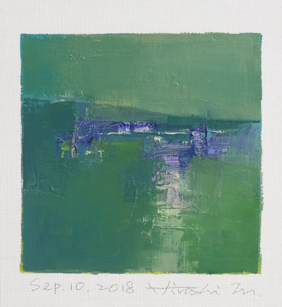 hiroshi matsumoto 9x9 paintings