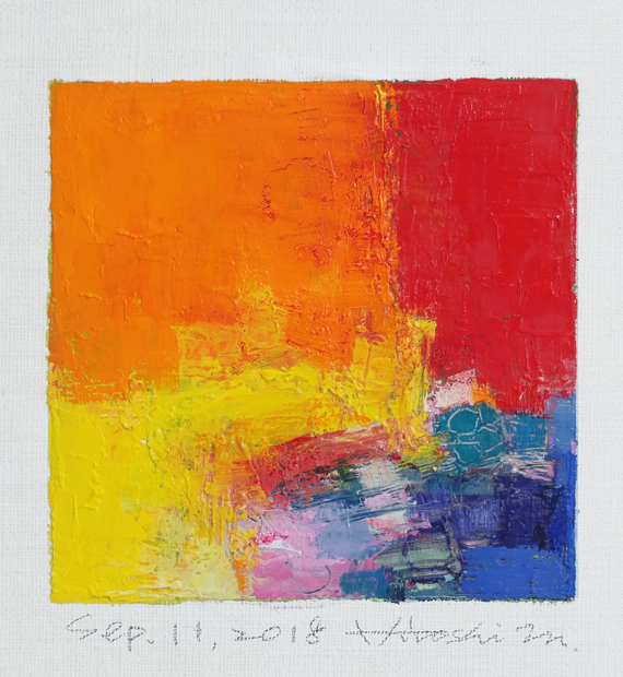 hiroshi matsumoto 9x9 paintings