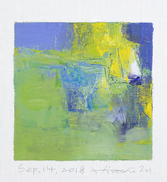 hiroshi matsumoto 9x9 paintings
