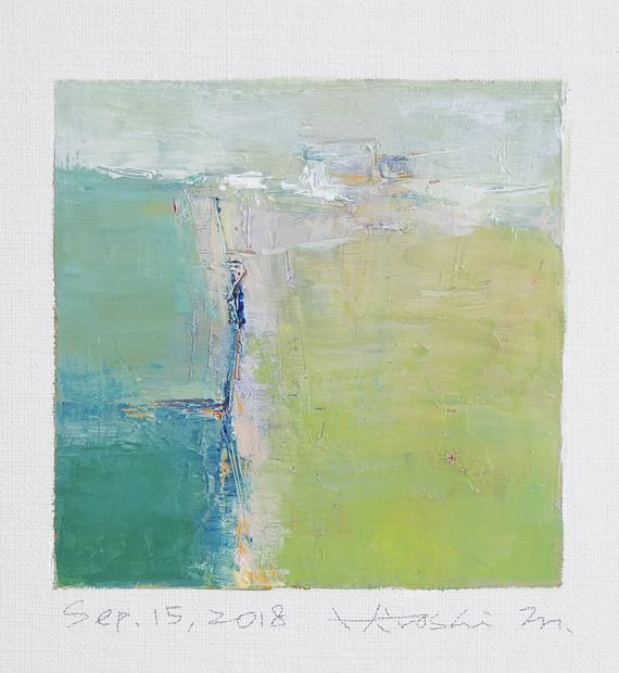 hiroshi matsumoto 9x9 paintings
