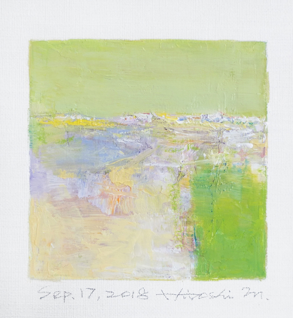 hiroshi matsumoto 9x9 paintings
