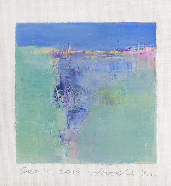 hiroshi matsumoto 9x9 paintings