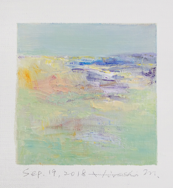 hiroshi matsumoto 9x9 paintings