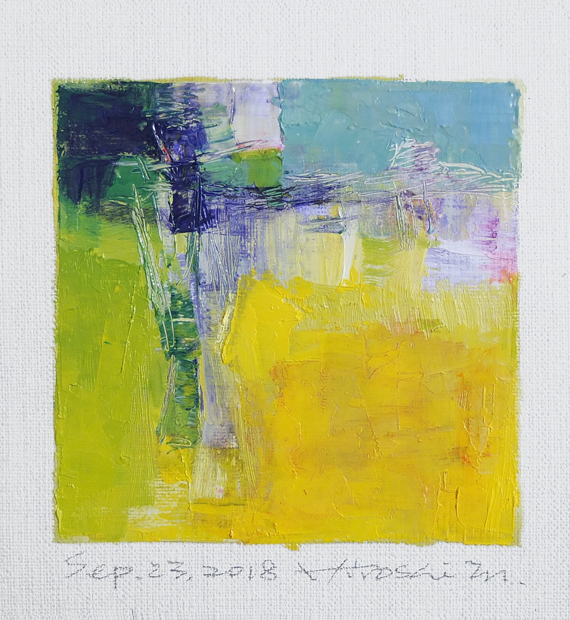 hiroshi matsumoto 9x9 paintings