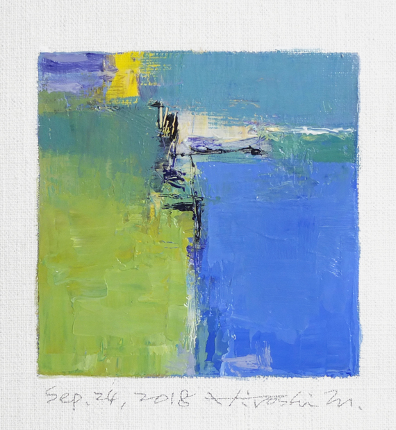 hiroshi matsumoto 9x9 paintings