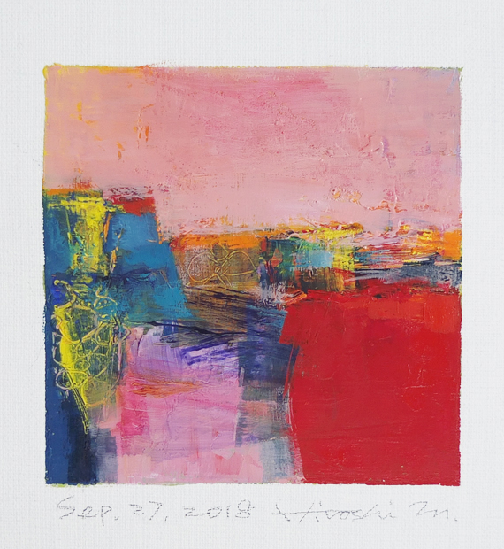 hiroshi matsumoto 9x9 paintings