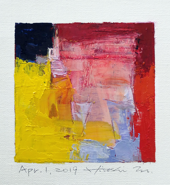 hiroshi matsumoto 9x9 paintings