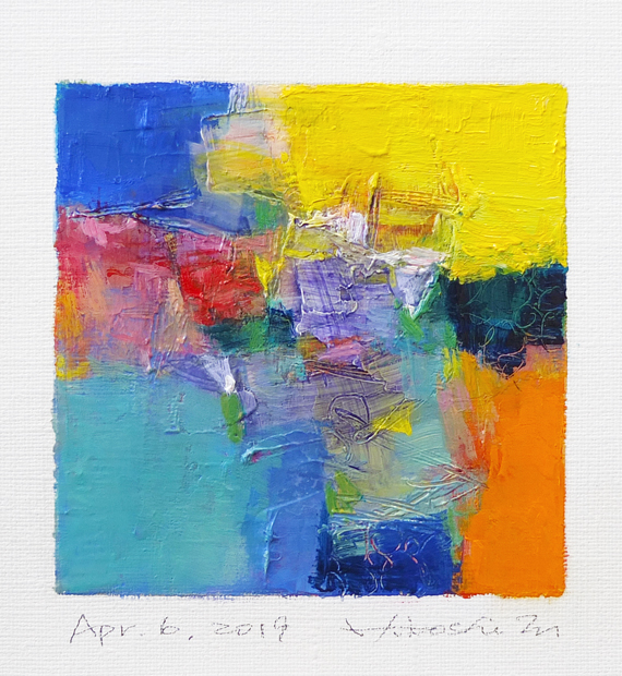 hiroshi matsumoto 9x9 paintings