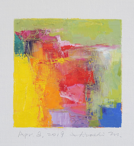hiroshi matsumoto 9x9 paintings