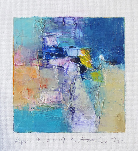 hiroshi matsumoto 9x9 paintings