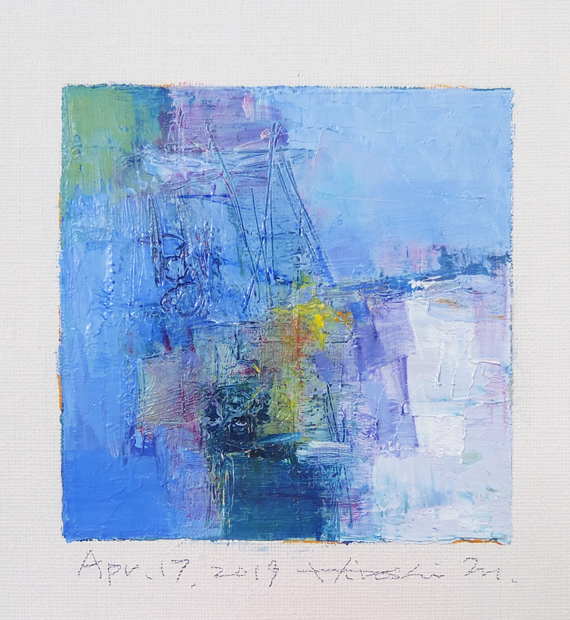 hiroshi matsumoto 9x9 paintings