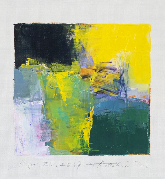 hiroshi matsumoto 9x9 paintings