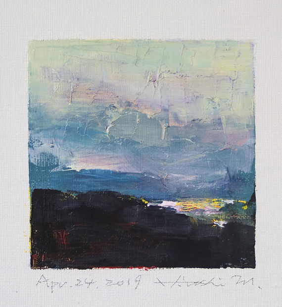 hiroshi matsumoto 9x9 paintings