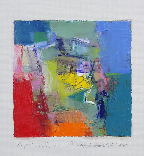 hiroshi matsumoto 9x9 paintings