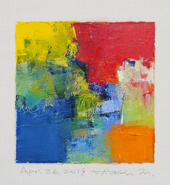 hiroshi matsumoto 9x9 paintings