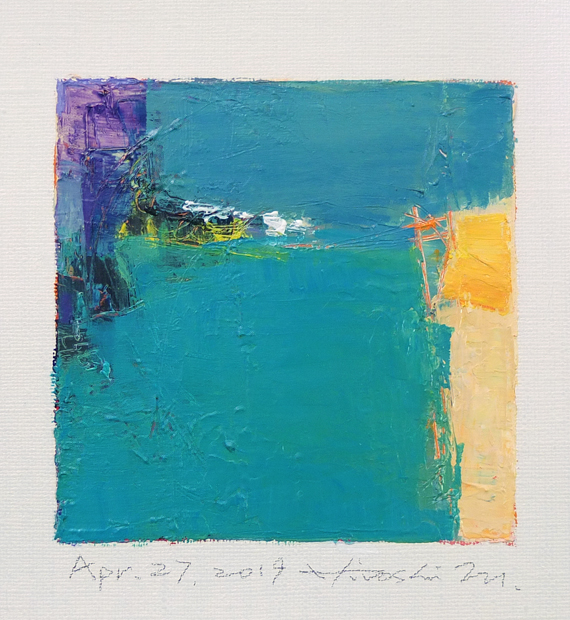 hiroshi matsumoto 9x9 paintings