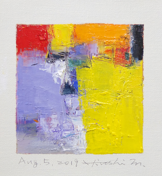 hiroshi matsumoto 9x9 paintings