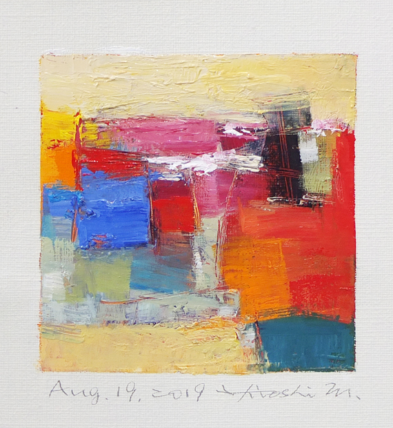 hiroshi matsumoto 9x9 paintings