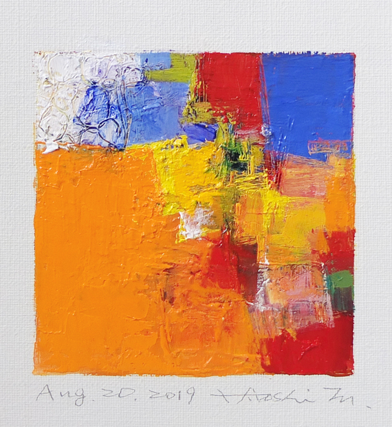 hiroshi matsumoto 9x9 paintings