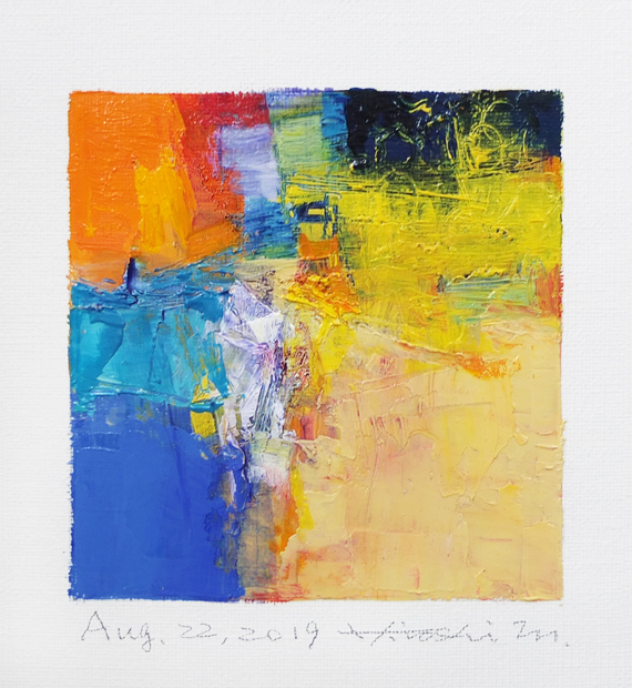 hiroshi matsumoto 9x9 paintings