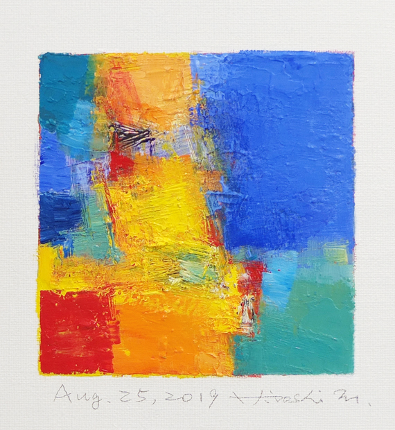 hiroshi matsumoto 9x9 paintings