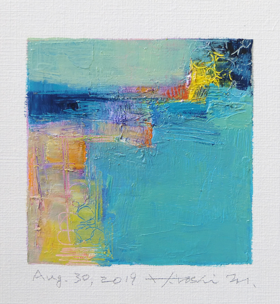 hiroshi matsumoto 9x9 paintings