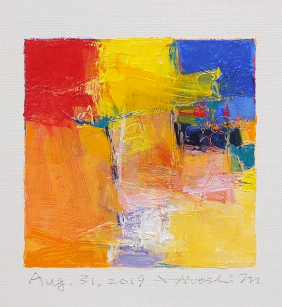 hiroshi matsumoto 9x9 paintings