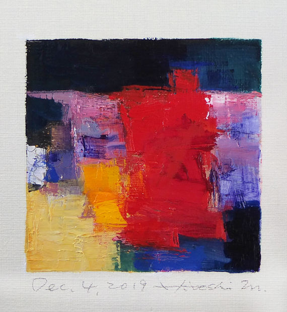 hiroshi matsumoto 9x9 paintings