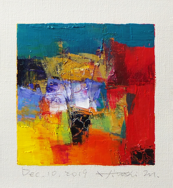hiroshi matsumoto 9x9 paintings