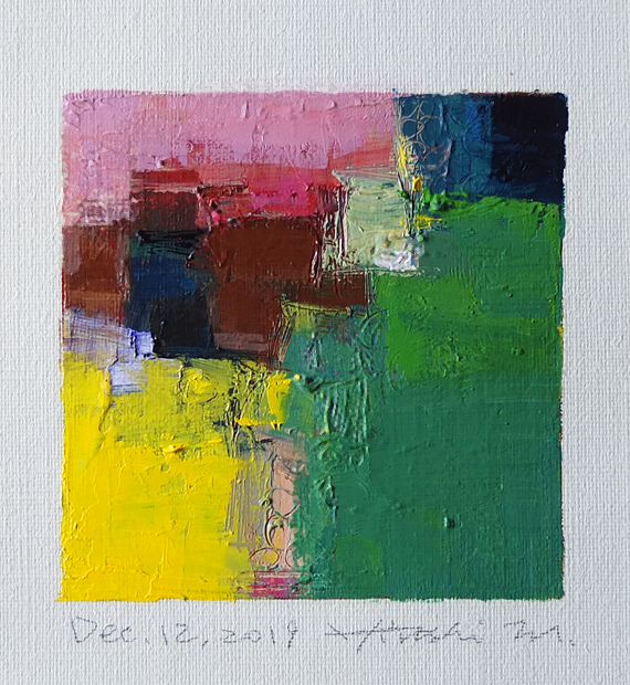 hiroshi matsumoto 9x9 paintings